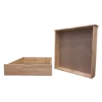 Bett Holzschubladen Solani Box Kiefer
