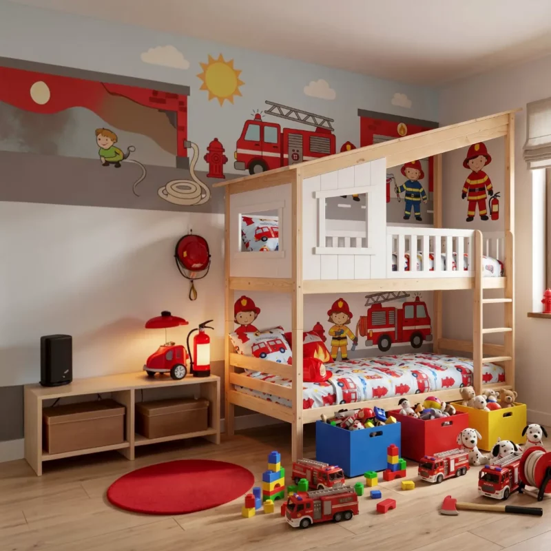 Bett Holzschubladen Solani Box Kiefer - vorher