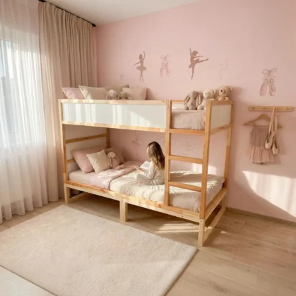 IKEA KURA Bett Betterhöhung NestUp Podest Naturholz
