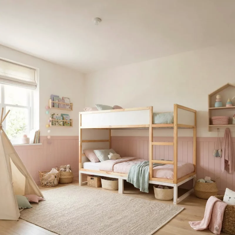 IKEA KURA Bett Betterhöhung NestUp Podest Naturholz