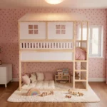 IKEA KURA Bett Hausbett mit Fenstern Little Mountain Plus