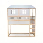 IKEA KURA Bett Hausbett mit Fenstern Little Mountain Plus