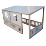 IKEA KURA Bett Hausbett mit Fenstern Little Mountain Plus