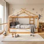 IKEA KURA Bett Hausdach Kinderbett Rainbow Standard