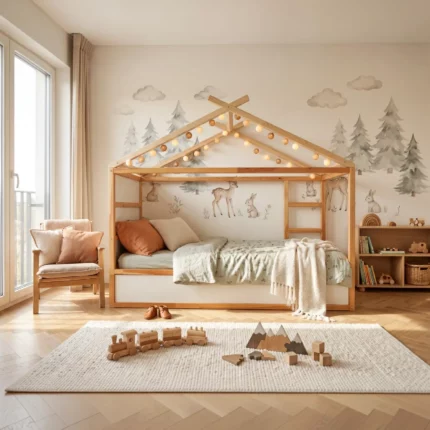 IKEA KURA Bett Hausdach Kinderbett Rainbow Standard