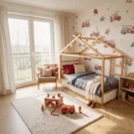 IKEA KURA Bett Hausdach Kinderbett Rainbow Standard
