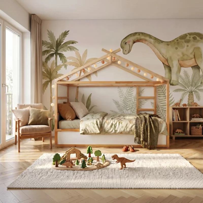 IKEA KURA Bett Hausdach Kinderbett Rainbow Standard