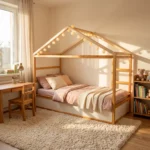 IKEA KURA Bett Hausdach Kinderbett Scandinavian Cliff Standard