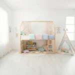 IKEA KURA Bett Hausdach Meadow Plus