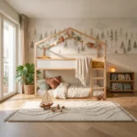 IKEA KURA Bett Hausdach Scandinavian Cliff Plus