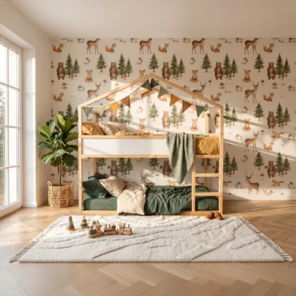 IKEA KURA Bett Hausdach Scandinavian Cliff Plus