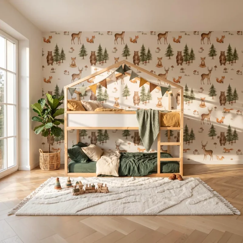 IKEA KURA Bett Hausdach Scandinavian Cliff Plus