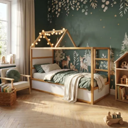 IKEA KURA Bett Hausdach Starlight Standard