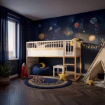 IKEA KURA Bett Holztür MUMU MIDI