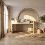 IKEA KURA Bett Holztür MUMU MINI
