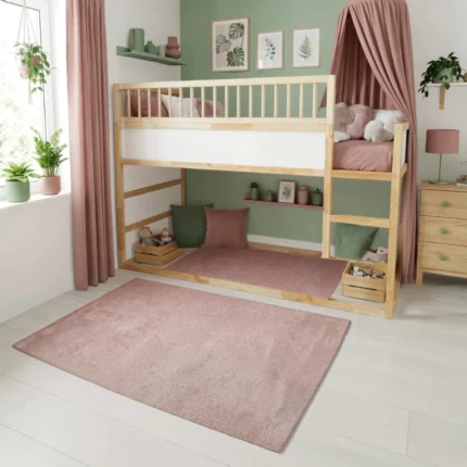 IKEA KURA Bett Obere Absturzsicherung RONA DUO 165×90 mit runden Holzsprossen