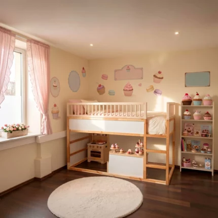 IKEA KURA Bett Obere Absturzsicherung RONA DUO SPLIT 165×90