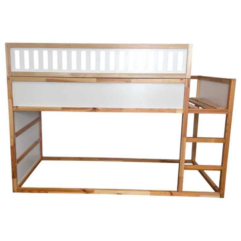 IKEA KURA Bett Obere Absturzsicherung VILO DUO 165×90 aus Holz und MDF