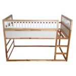IKEA KURA Bett Obere Absturzsicherung VILO TRE 90×165×90 aus Holz und MDF