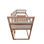 IKEA KURA Bett Obere Absturzsicherung VILO TRE 90×165×90 aus Holz und MDF