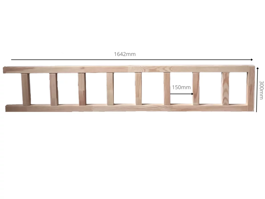 IKEA KURA Bett Obere Rausfallschutz LINO TRE 90×165×90