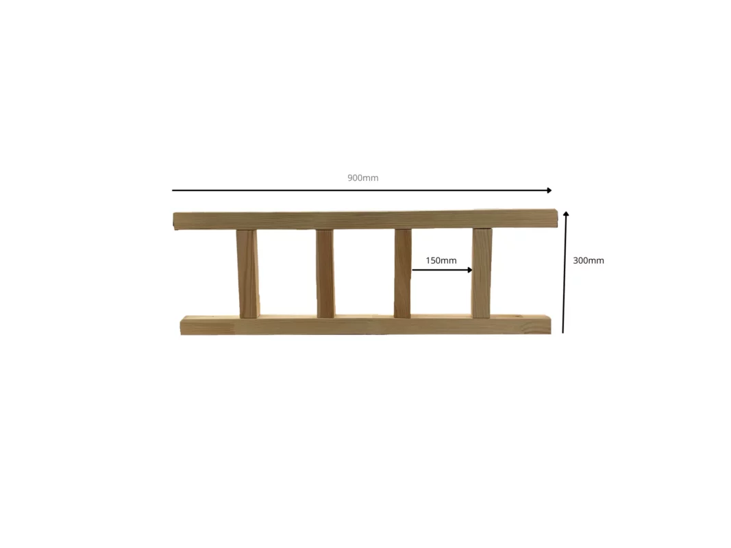 IKEA KURA Bett Obere Rausfallschutz LINO TRE 90×165×90