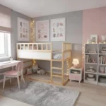 IKEA KURA Bett Obere Rausfallschutz LINO TRE 90×165×90
