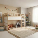 IKEA KURA Bett Obere Rausfallschutz LINO TRE 90×165×90