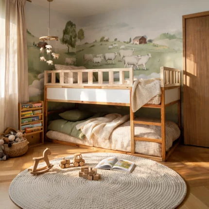 IKEA KURA Bett Rausfallschutz Set LINO DUO SPLIT