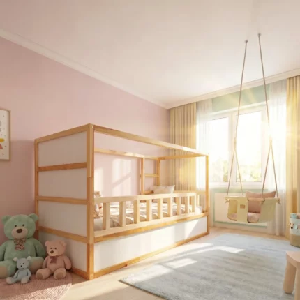 IKEA KURA Bett Rausfallschutz Unten NIVO DUO 165+90