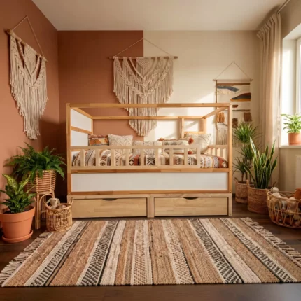 IKEA KURA Bett Rausfallschutz Unten NIVO DUO 165+90