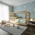 IKEA KURA Bett Schutzbarrieren Unten NIVO DUO 90+90