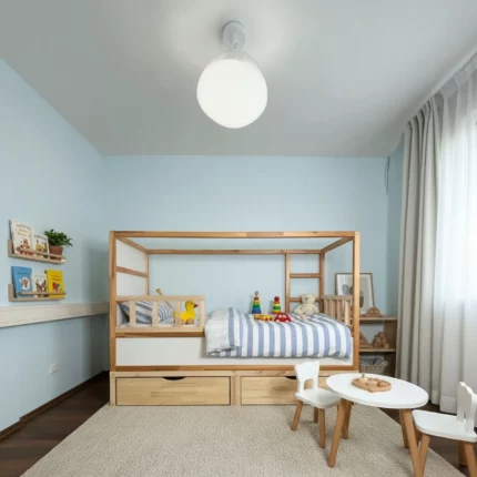 IKEA KURA Bett Schutzbarrieren Unten NIVO DUO 90+90