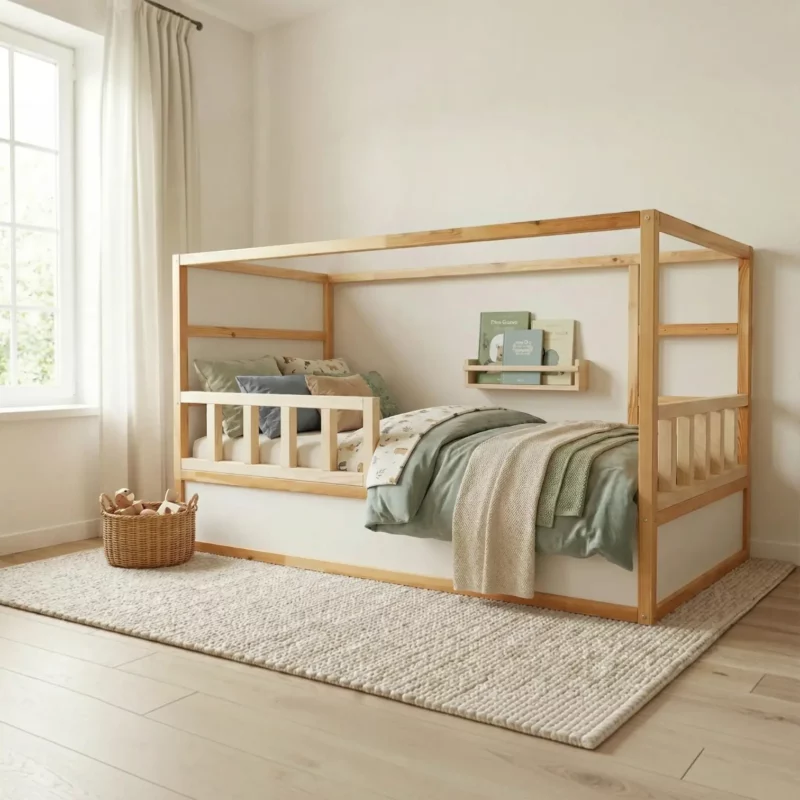 IKEA KURA Bett Schutzbarrieren Unten NIVO DUO 90+90