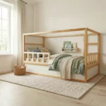IKEA KURA Bett Schutzbarrieren Unten NIVO DUO 90+90
