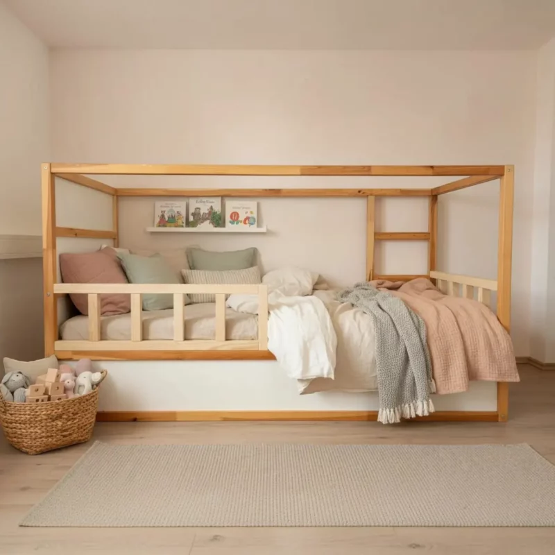 IKEA KURA Bett Schutzbarrieren Unten NIVO DUO 90+90