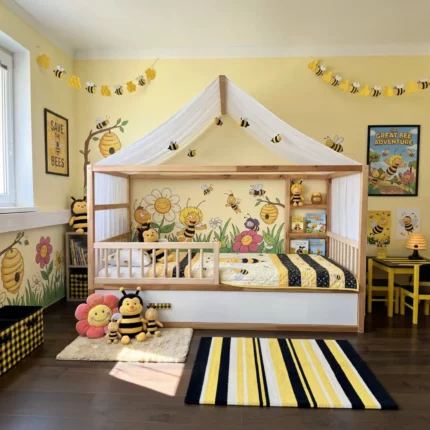 IKEA KURA Bett Schutzgitter mit runden Sprossen ROLO DUO 90×90