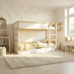 IKEA KURA Bett Stauraum Podest mit XL Schublade NestUp Storage XL Front Weiß