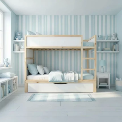 IKEA KURA Bett Stauraum Podest mit XL Schublade NestUp Storage XL Front Weiß