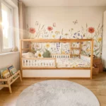 IKEA KURA Bett Untere Absturzsicherung VELO TRE 165×90×90 aus Holz und MDF
