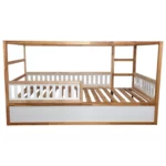 IKEA KURA Bett Untere Absturzsicherung VELO TRE 165×90×90 aus Holz und MDF