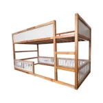 IKEA KURA Bett Untere Absturzsicherung VELO TRE 200×90×90 aus Holz und MDF