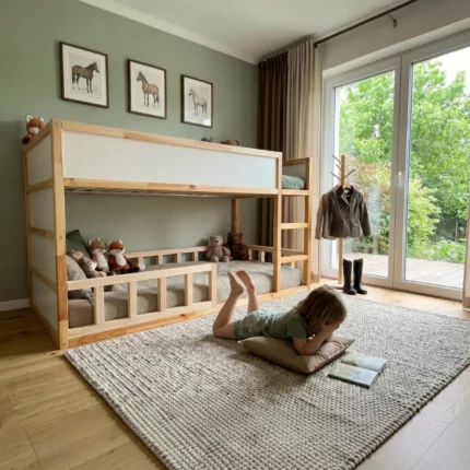 IKEA KURA Bett Untere Schutzbarrieren NIVO TRE 200×90×90