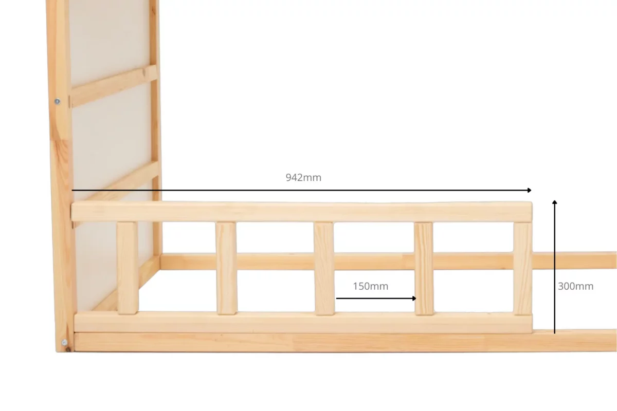 IKEA KURA Bett Unteres Schutzgitter NIVO 90 - scheme