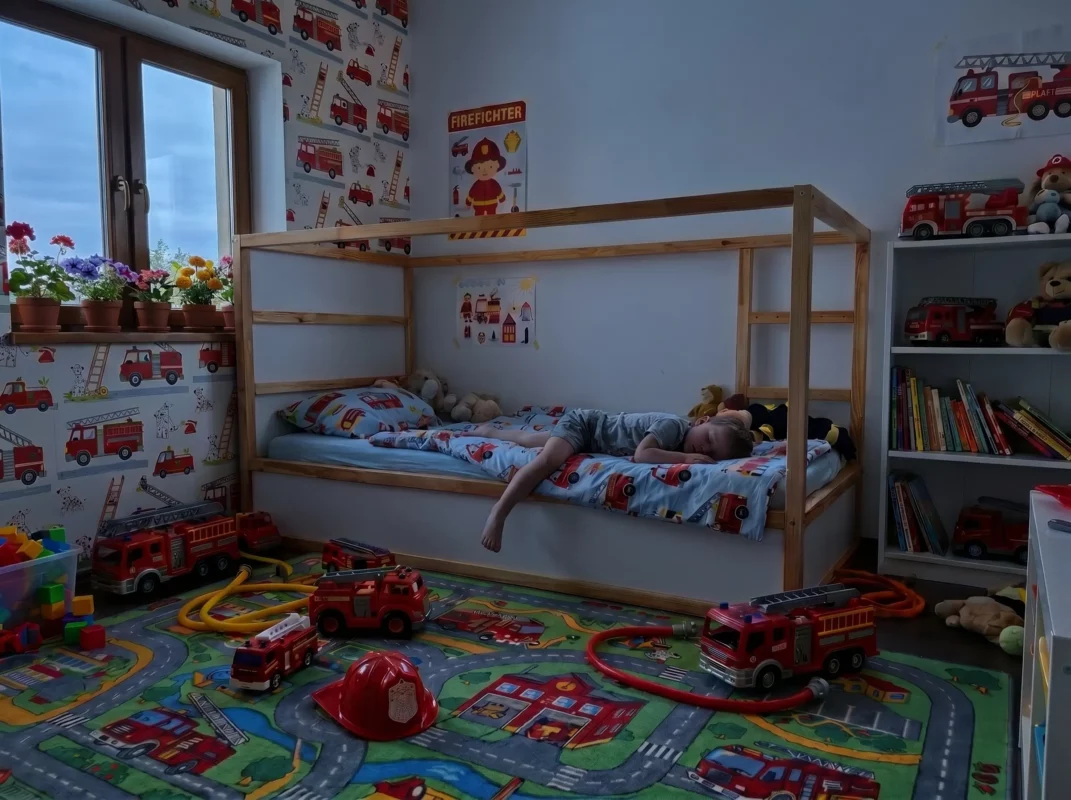 IKEA KURA Bett Unteres Schutzgitter NIVO 90 - vorher