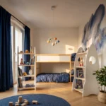 IKEA Kura Bett Montessori Regal RAKIETA MINI Weiß
