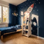 IKEA Kura Bett Montessori Regal RAKIETA MINI Weiß