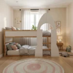 IKEA Kura Bett Rakete RAKETE Dekorative Seitenverkleidung Weiß