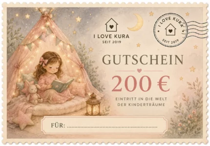 I LOVE KURA Gutschein 200 € - 200 PRINCESIN