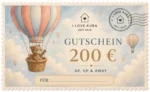 I LOVE KURA Gutschein 200 € - 200 UP,UP&AWAY